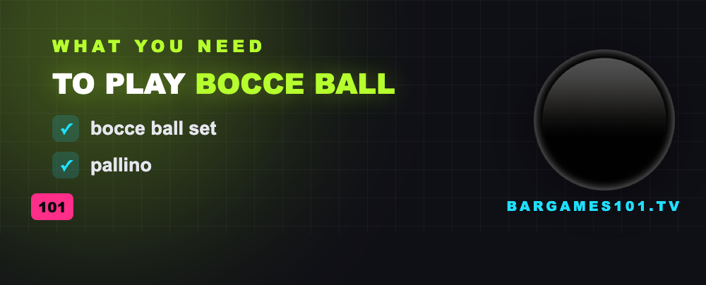 What you need to play