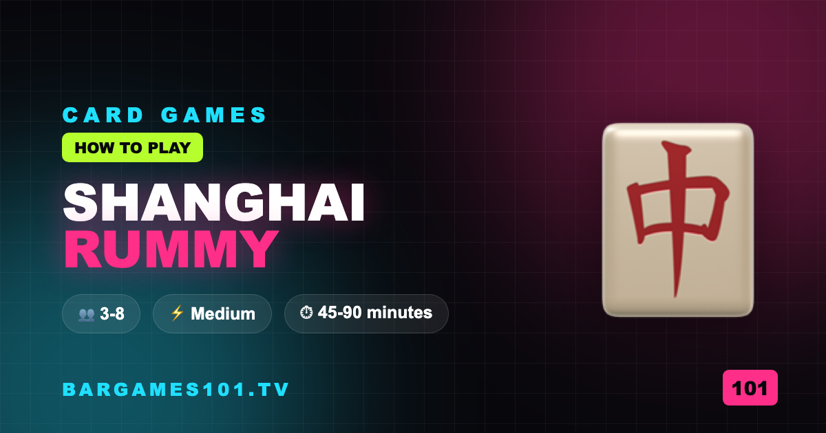 How to Play Shanghai Rummy