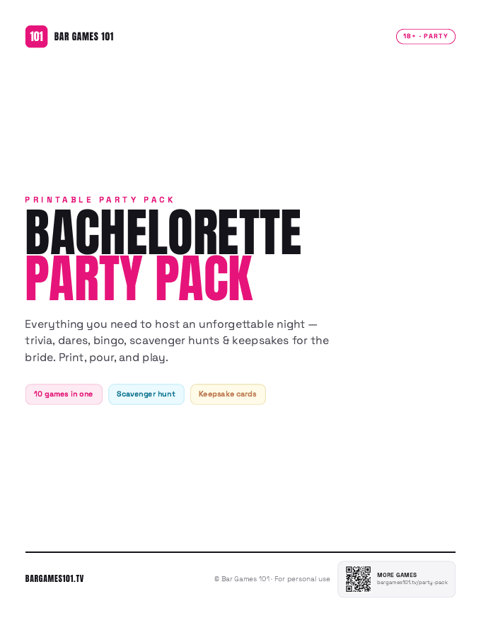 Bachelorette Party Pack